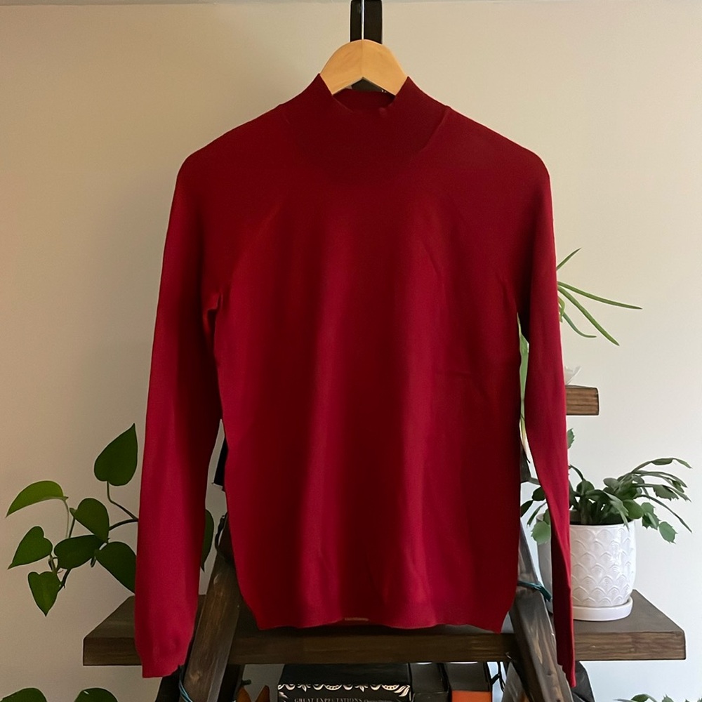 Talbots Mockneck Sweater